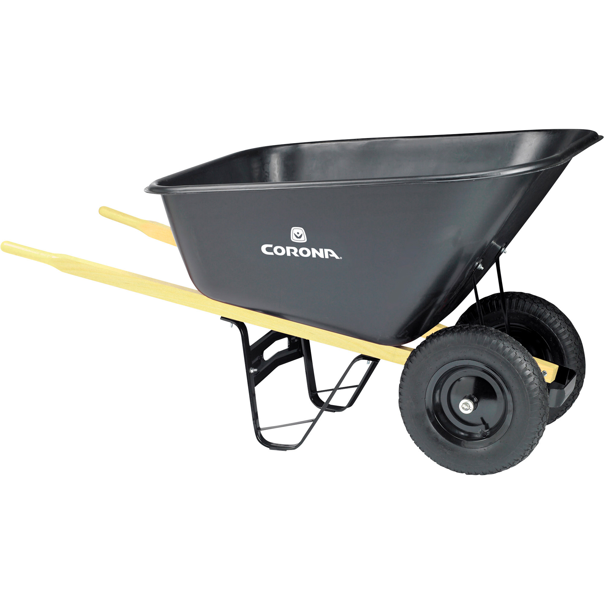 Corona Wheelbarrow, 10 Cu. Ft., 70in.L x 28in.W x 36in.H, Model WB